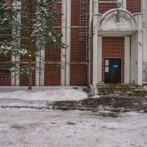 Вид входной группы снаружи Административное здание «г Москва, Красностуденческий пр-д, 2Б»